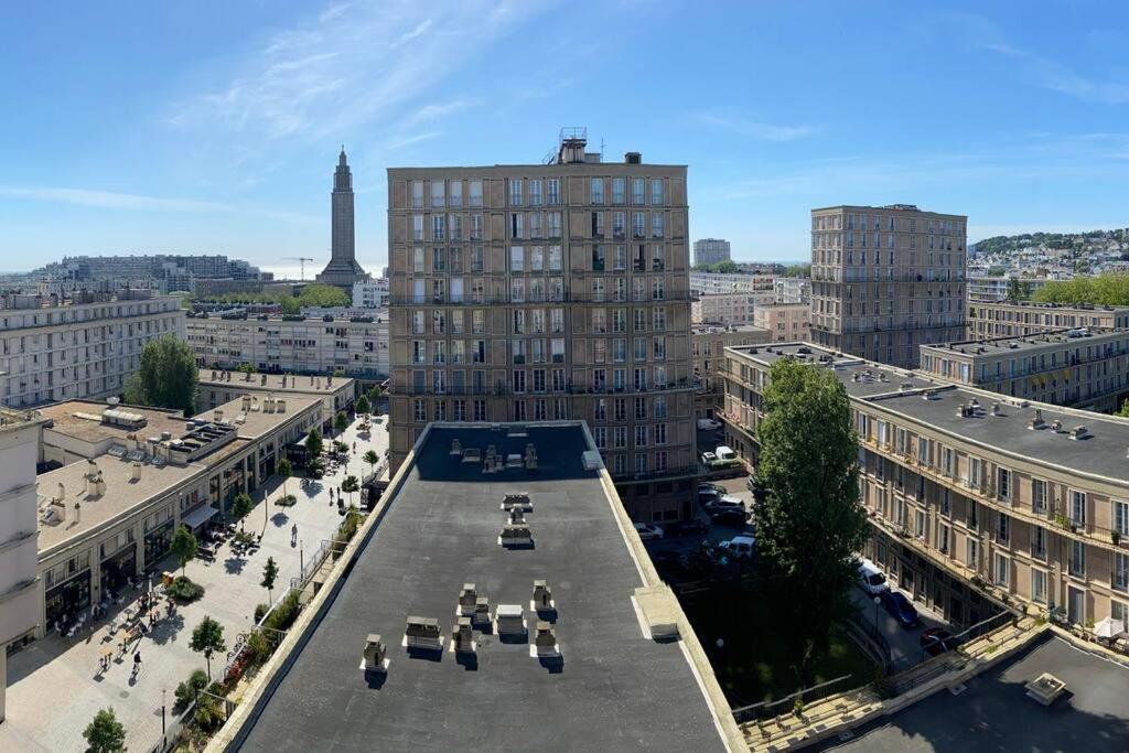 Appartement Perret Vue Sur Mer Le Havre Extérieur photo
